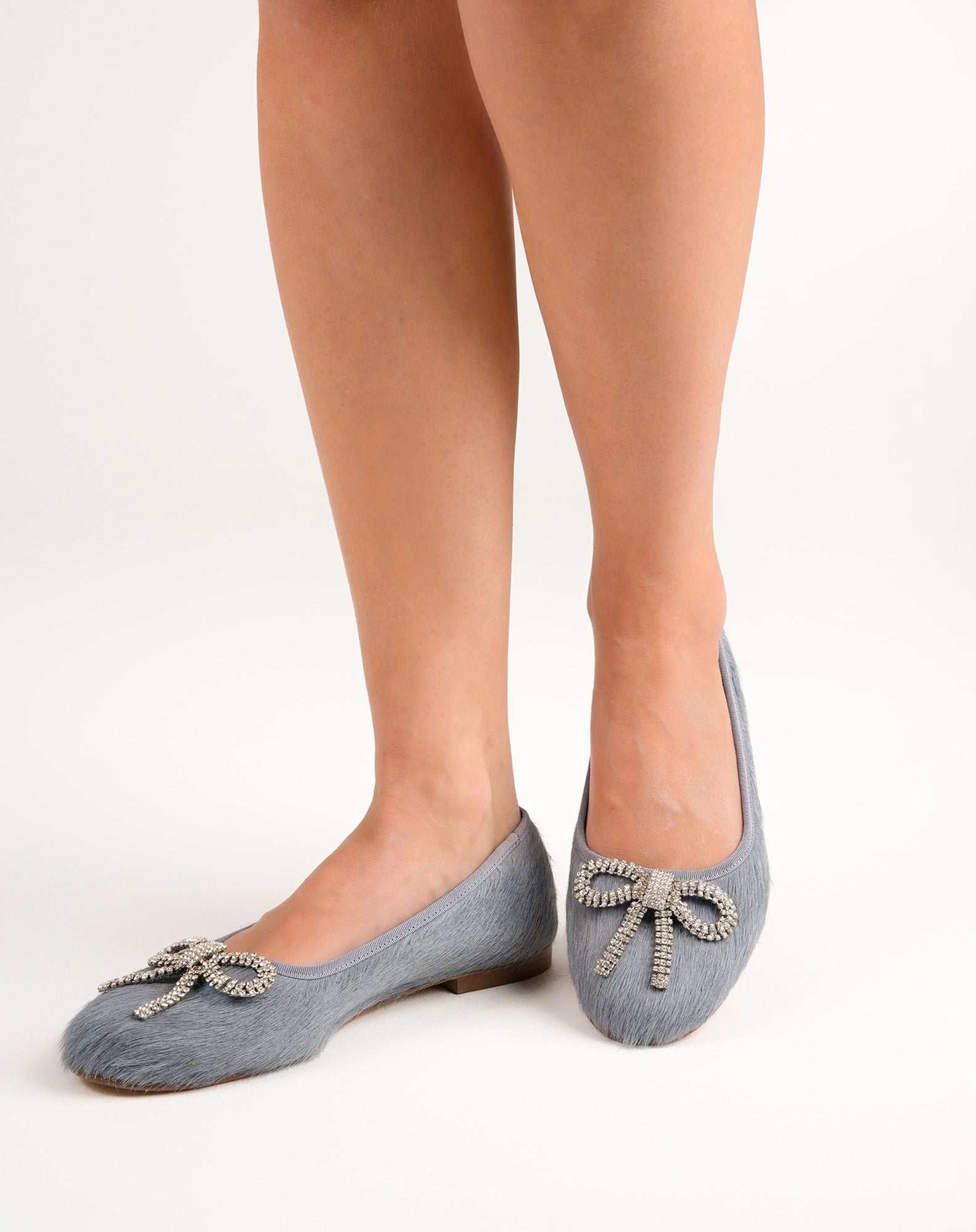 Beau Pony Ballet Pump