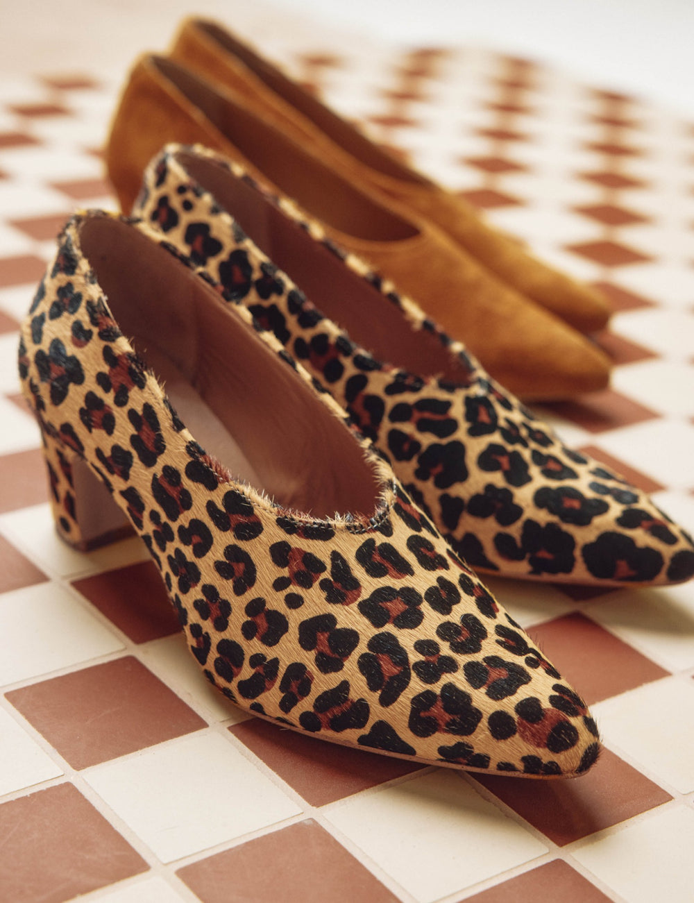 Cindy Leopard Pony Shoe