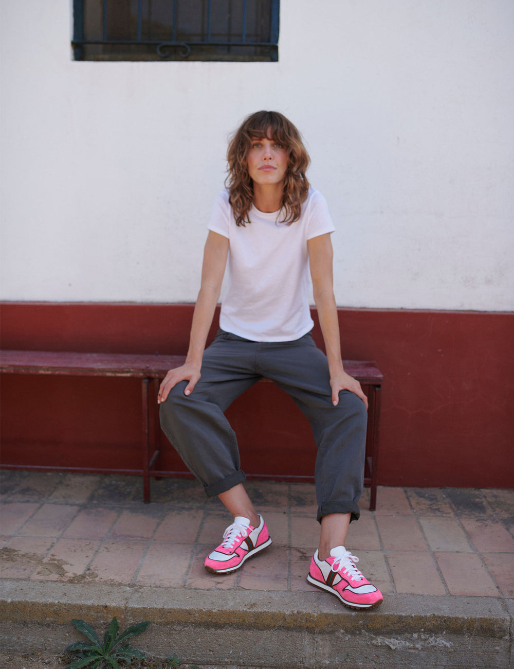 Studio Leather Trainer