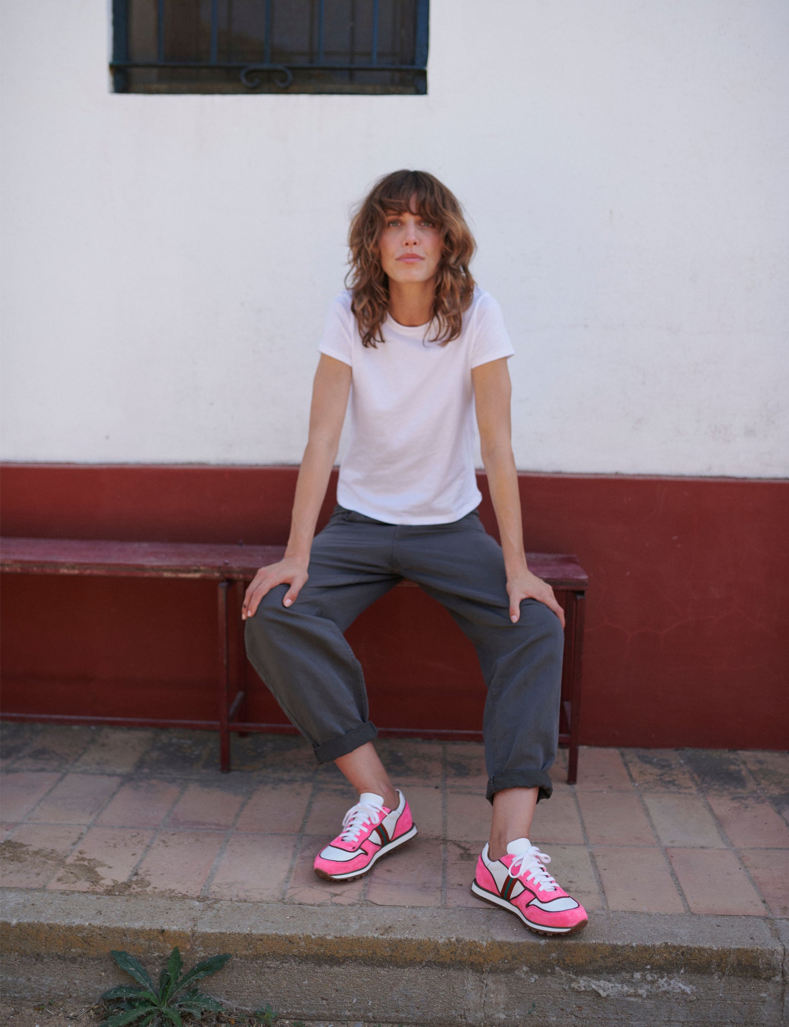 Studio Leather Trainer