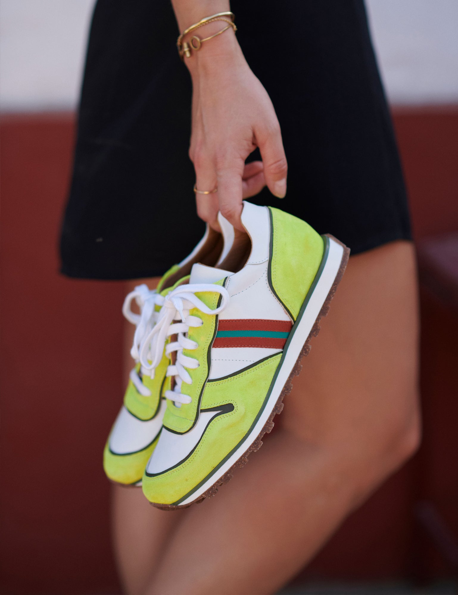 Studio Leather Trainer